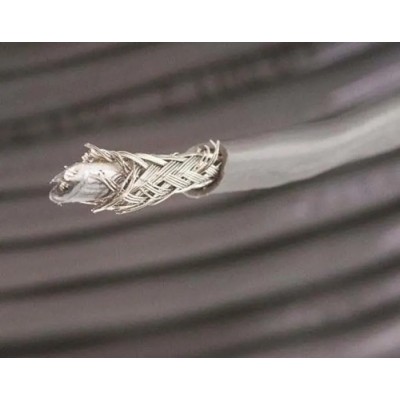 Alpha Wire Alpha Essentials Communication & Control Control Cable, 2 Cores, 0.09mm² 28 AWG Screened PVC Jacket 3302 SL005