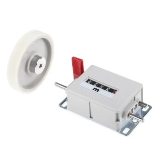 Baumer 5 Digit Mechanical Counter Manual Reset 4.5mm Digit Height Top Going Rotation M 310.R10A06C