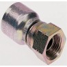 Parker Hydraulic Fitting Female BSP Steel Zinc Plated 0.25 in Hose ID 19248-4-4