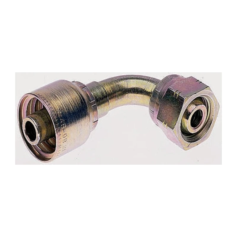 Parker Hydraulic Fitting Female BSP Steel Zinc Plated 0.375 in Hose ID 1B248-6-6