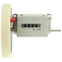 Baumer 5-Digit Manual Reset Mechanical Counter, Top Going Rotation, Digit Height 7mm M 410.01RA03G