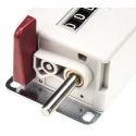 Baumer 5-Digit Manual Reset Mechanical Counter, Top Going Rotation, Digit Height 7mm M 410.01RA03G
