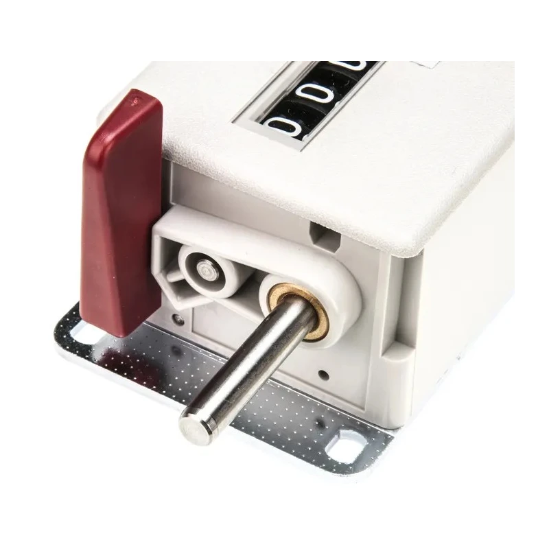 Baumer 5-Digit Manual Reset Mechanical Counter, Top Going Rotation, Digit Height 7mm M 410.01RA03G