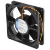 ebm-papst 4300 Series Compact DC Axial Fan 24V DC 5W 208mA Max Air Flow 170m³/h IP68 119x119x32 mm IP68