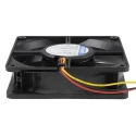 ebm-papst 4300 Series Compact DC Axial Fan 24V DC 5W 208mA Max Air Flow 170m³/h IP68 119x119x32 mm IP68