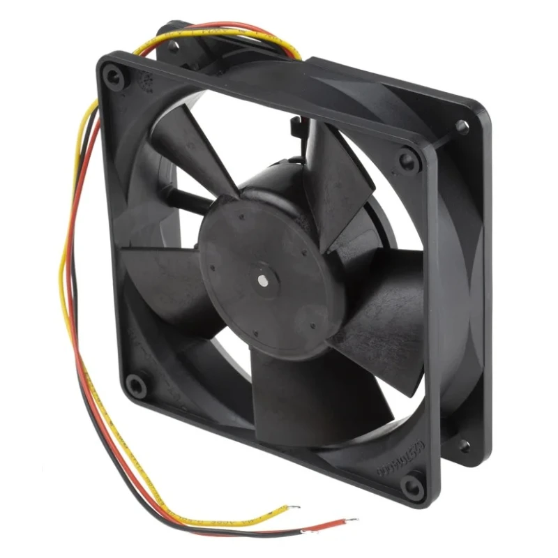 ebm-papst 4300 Series Compact DC Axial Fan 24V DC 5W 208mA Max Air Flow 170m³/h IP68 119x119x32 mm IP68