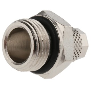RS PRO Pneumatic Fitting 6mm Push-In, Male, 3/8 in G Thread Italy 15 bar 70°C 299-3825
