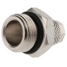 RS PRO Pneumatic Fitting 6mm Push-In, Male, 3/8 in G Thread Italy 15 bar 70°C 299-3825