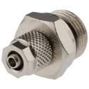 RS PRO Pneumatic Fitting 6mm Push-In, Male, 3/8 in G Thread Italy 15 bar 70°C 299-3825