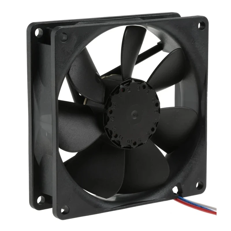 ebm-papst 3400 N Series DC Axial Fan 24V DC 2.3W 84 m³/h 92x92x25 mm IP68 