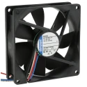 ebm-papst 3400 N Series DC Axial Fan 24V DC 2.3W 84 m³/h 92x92x25 mm IP68 