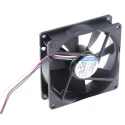 ebm-papst 3400 N Series Tachometer Feedback DC Axial Fan 12V dc 2.2 W 2700 rpm IP68 92mm 