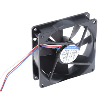ebm-papst 3400 N Series Tachometer Feedback DC Axial Fan 12V dc 2.2 W 2700 rpm IP68 92mm 