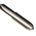 Dormer M6 Thread Metric Standard Hand Tap Set, Straight Flute, HSS, 56mm Length E105M6X.75NO9