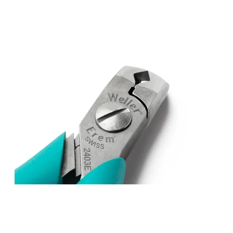 Weller Erem Cable Cutter Oval Shape 1.6mm Max Cutting Capacity, 130mm Overall Length 2403E