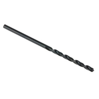 Dormer High-Speed Steel (HSS) Drill Bit 1.7mm Diameter, 43mm Length, Cylindrical Shank, Bright Finish, 5 Pieces A1001.7