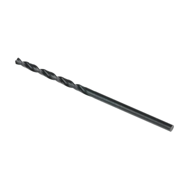 Dormer High-Speed Steel (HSS) Drill Bit 1.7mm Diameter, 43mm Length, Cylindrical Shank, Bright Finish, 5 Pieces A1001.7