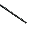 Dormer High-Speed Steel (HSS) Drill Bit 1.7mm Diameter, 43mm Length, Cylindrical Shank, Bright Finish, 5 Pieces A1001.7