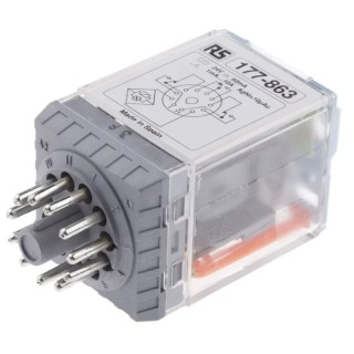 Releco PCB Power Relay 24V ac/dc Coil 10A Switching Current 3PDT C3-A38 BX 24V