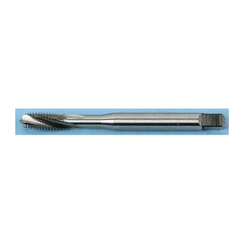 Dormer Metric Standard Spiral Flute Machine Threading Tap M6 Thread, 6mm Shank Diameter, 80mm Length E207M6