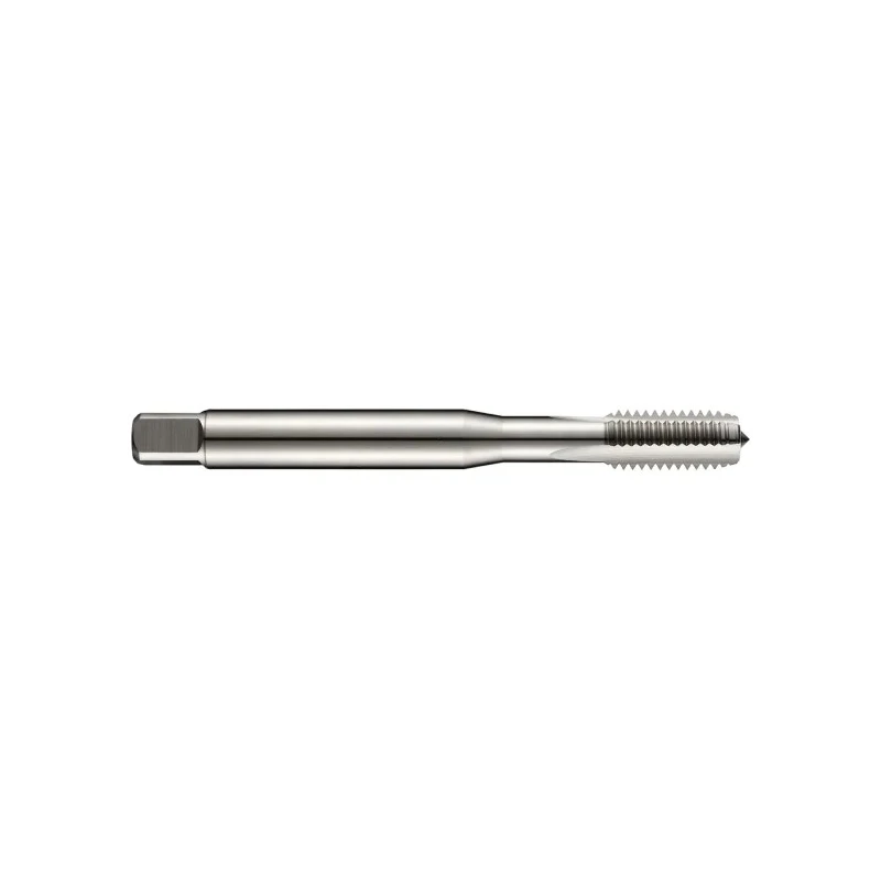 Dormer Metric Standard Machine Threading Tap, M2.5 Thread Size, Straight Flute, HSS-E, Right Hand, 50mm Overall E200M2.5