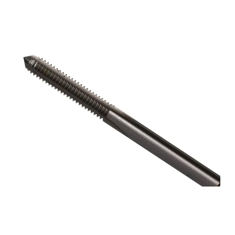 Dormer High-Speed Steel (HSS) Machine Threading Tap, M4 Thread Size, Metric Standard, Right Hand, Straight E500M4X.75NO3