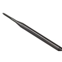 Dormer Machine Threading Tap M1.2 Thread Size Straight Flute Metric Standard ISO 529 Right Hand 38mm Overall E500M1.2NO3
