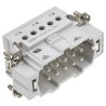 TE Connectivity Heavy Duty Power Connector Insert 16A, HE Series Male, 10 Contacts 1-1103636-1