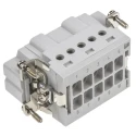 TE Connectivity Heavy Duty Power Connector Insert 16A, HE Series Male, 10 Contacts 1-1103636-1