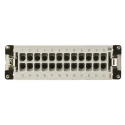 TE Connectivity Heavy Duty Power Connector Insert HE Series Male 24 Contacts 1-1103640-1