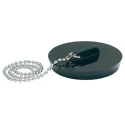 Watts Sink Plug Polyvinyl Chloride 1.57/1.77 in PVC with Chrome Bead Chain 315298 452306 2