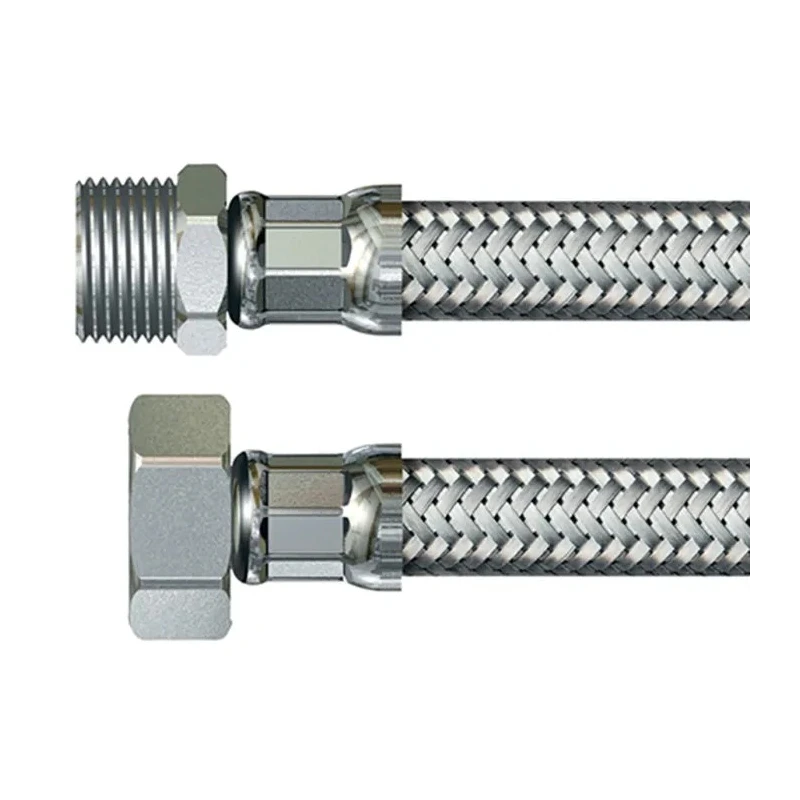 Watts Hose Assembly Female 15 mm x Female 21 mm Stainless Steel 16 bar 300mm Length 315298 099051 6