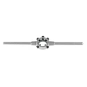 RS PRO Die Holder Round Die Cast Aluminium Black Finish 25mm Outside Diameter 300-7363