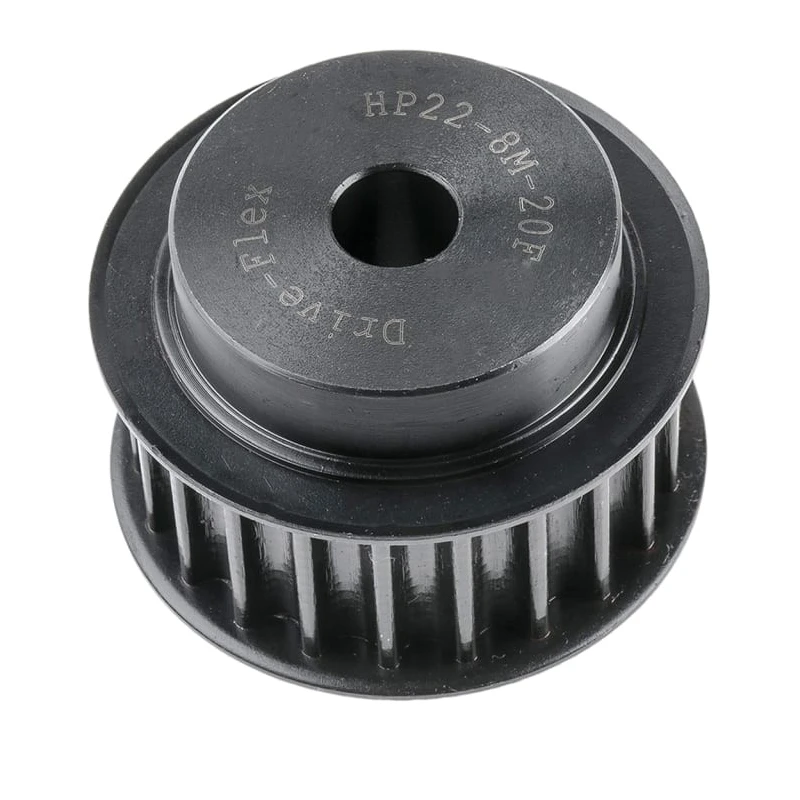 RS PRO Steel Timing Belt Pulley 20 mm Width 8 mm Pitch 22 Teeth PB PULLEY 8M-20MM 22T