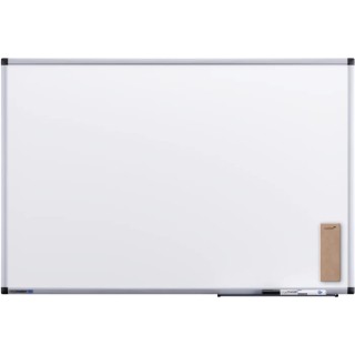 Legamaster White Board Magnetic Lacquered Steel Writing Surface 60 cm Height 90 cm Width 7-108143