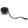 Amphenol Limited 812 MIL-DTL-26482 Male Dust Cap Shell Size 12 Zinc Cobalt Plated Aluminium 62LC-812-12(771)
