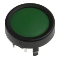 Schurter IP65 Green Tactile Switch SPST Momentary 125mA 24V ac IP65 IP Rating IP65