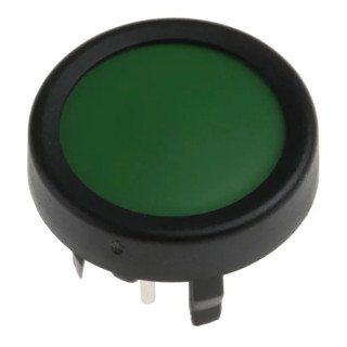 Schurter IP65 Green Tactile Switch SPST Momentary 125mA 24V ac IP65 IP Rating IP65