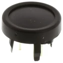 Schurter IP65 Black Tactile Switch SPST Momentary 125mA 24V AC IP65 Rated IP65