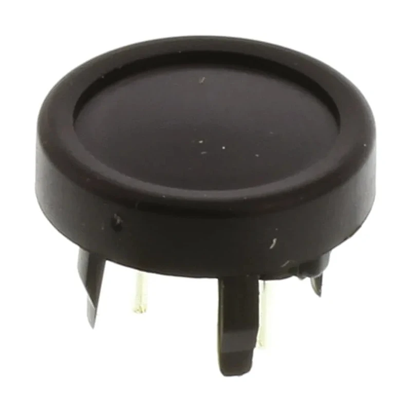 Schurter IP65 Black Tactile Switch SPST Momentary 125mA 24V AC IP65 Rated IP65