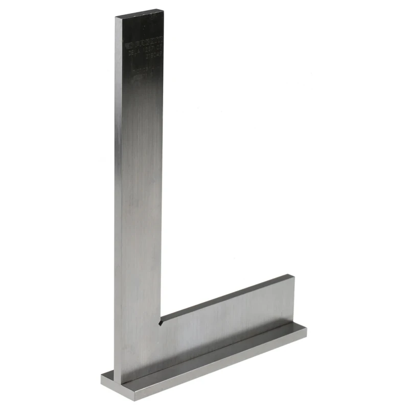 Facom Metric Engineer Try Square 250 mm Blade Length, 7 mm Thickness, 30 mm Width, Stock Length 165 mm, Stock DELA.1257.07