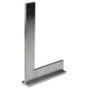 Facom Metric Engineer Try Square 250 mm Blade Length, 7 mm Thickness, 30 mm Width, Stock Length 165 mm, Stock DELA.1257.07