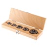 RS PRO 1/4 to 1/2in UNC Carbon Steel 5 Piece Die Nut Set 300-7537
