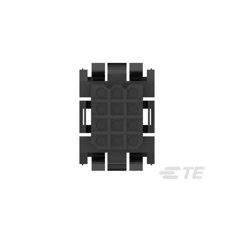 TE Connectivity Metrimate Male Connector Housing 5 mm Pitch 12 Way 4 Row Straight 207017-1