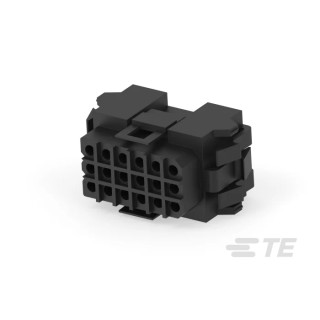 TE Connectivity Metrimate Male Connector Housing 5 mm Pitch 18 Way 6 Row Straight 207442-1