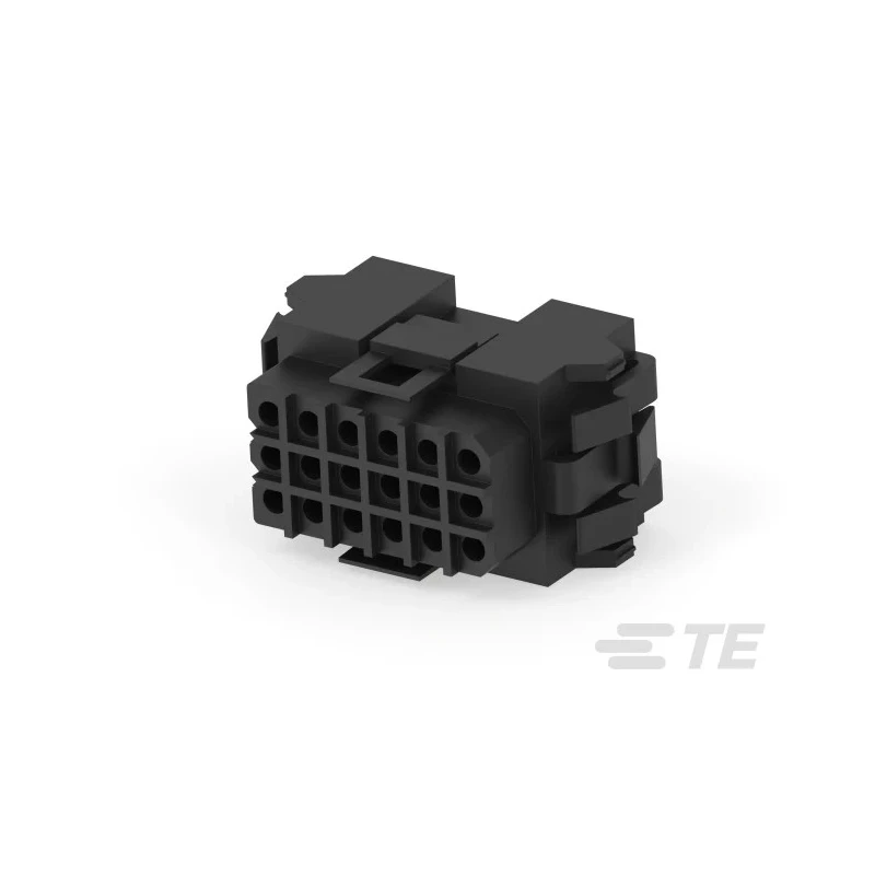 TE Connectivity Metrimate Male Connector Housing 5 mm Pitch 18 Way 6 Row Straight 207442-1