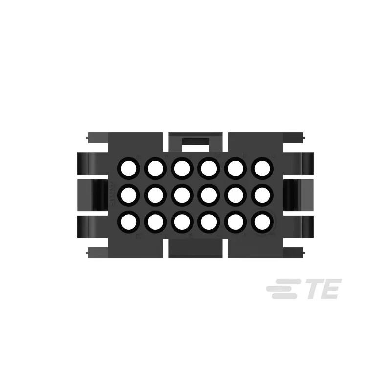 TE Connectivity Metrimate Male Connector Housing 5 mm Pitch 18 Way 6 Row Straight 207442-1