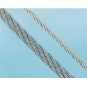 RS PRO Galvanised Steel Wire Rope 5 mm Diameter 75 m Length Safe Working Load 324 kg 192-963