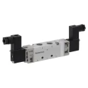 EMERSON ? ASCO Pneumatic Solenoid Valve Pilot G 521 Series 1/4 in Port Size 24V DC 8 Bar 1050 L/min 52100090