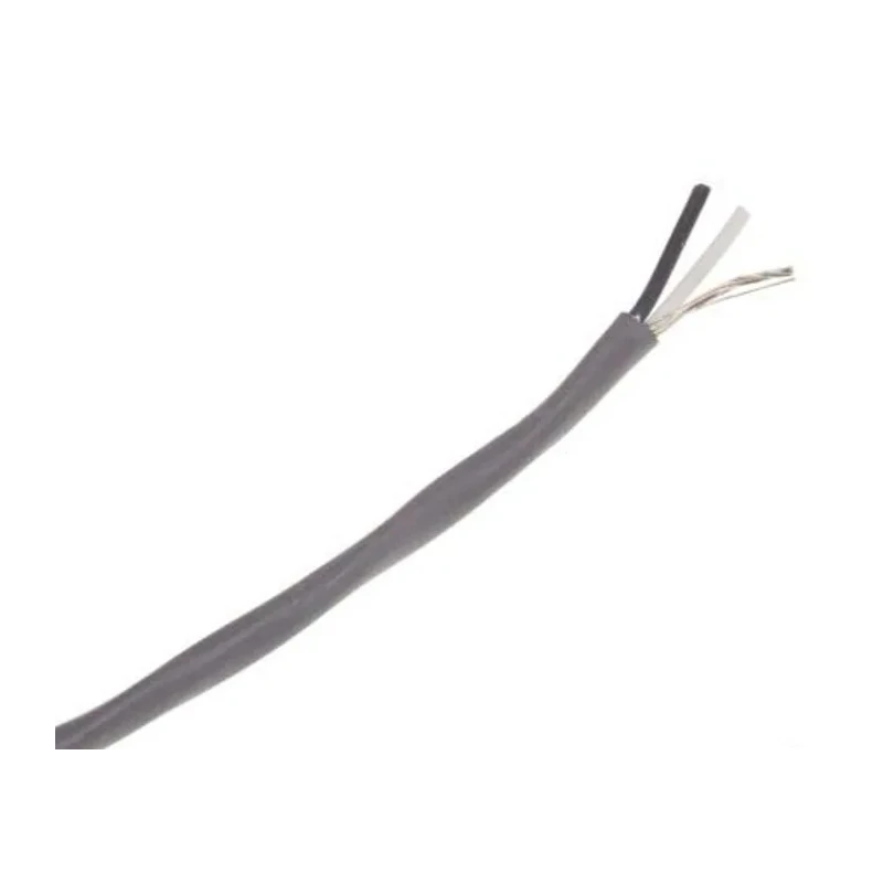 Alpha Wire Alpha Essentials Communication & Control Control Cable 2 Cores 0.09mm² 28 AWG Screened 100m Grey 3302 SL033